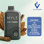 Myle Meta 9000 Puffs Disposable Vape, Dubai
