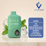 Myle Meta 9000 Puffs Disposable Vape, Dubai