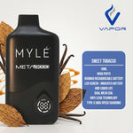 Myle Meta 9000 Puffs Disposable Vape, Dubai
