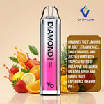 Vapes Bars Diamond 7000 Puffs 20Mg Disposable Vape