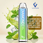 Vapes Bars Diamond 7000 Puffs 20Mg Disposable Vape