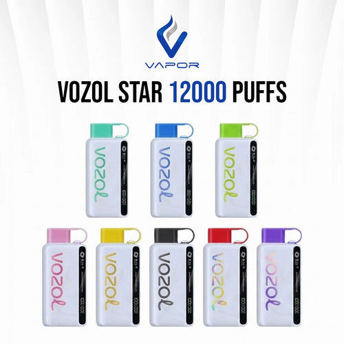 5% Nicotine Vozol Star 12000 Puffs Disposable Vape