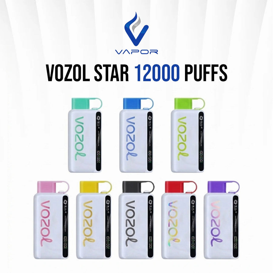 5% Nicotine Vozol Star 12000 Puffs Disposable Vape