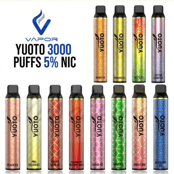Yuoto 3000 Puffs Disposable Vape in Abu-Dhabi, UAE