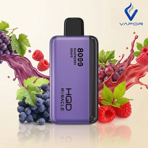 HQD Miracle 0mg Nicotine Disposable Vape in Dubai