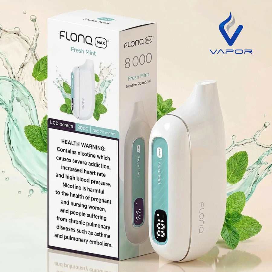 8000 Puffs Flonq Max S 20mg Disposable Vape, Abu-Dhabi