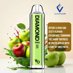 Vapes Bars Diamond 7000 Puffs 20Mg Disposable Vape