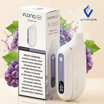 8000 Puffs Flonq Max S 20mg Disposable Vape, Abu-Dhabi