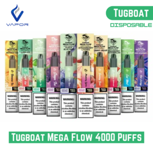 Tugboat Mega Flow Disposable 4000 Puffs