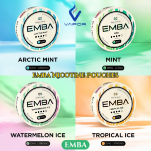 Emba Nicotine Pouches Best in Dubai Uae