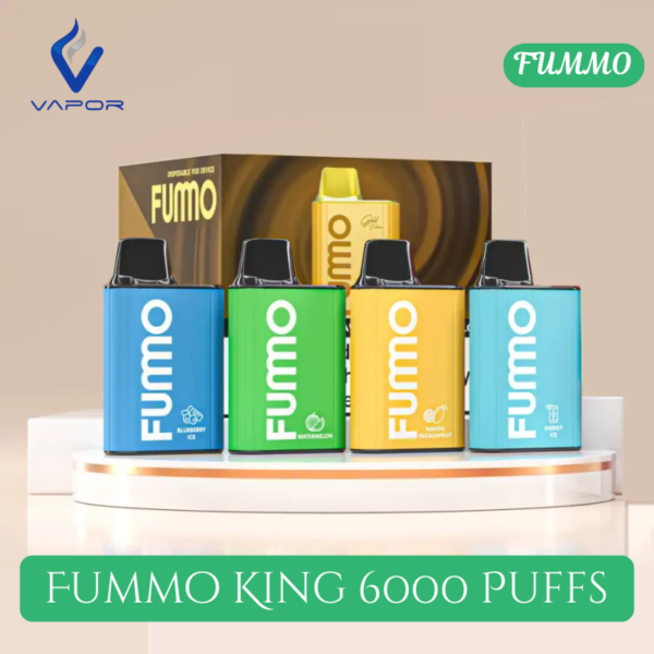 Fummo King 6000 Puffs in Dubai Uae