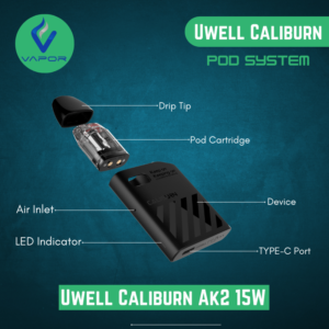 Uwell Caliburn Ak2 15W Pod in Uae