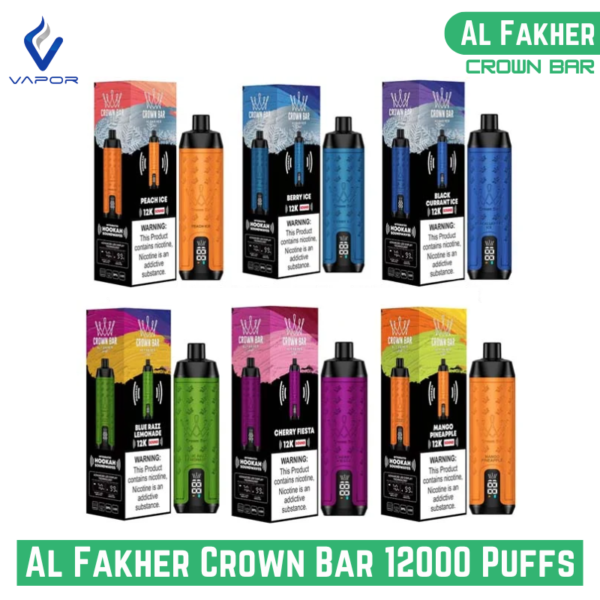 Al Fakher Crown Bar 12000 Puffs