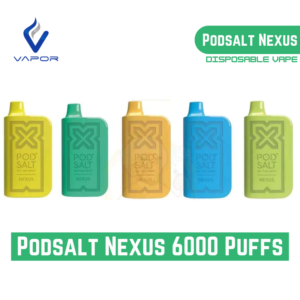 Podsalt Nexus 6000 Puffs in Dubai Uae