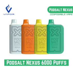 Podsalt Nexus 6000 Puffs in Dubai Uae