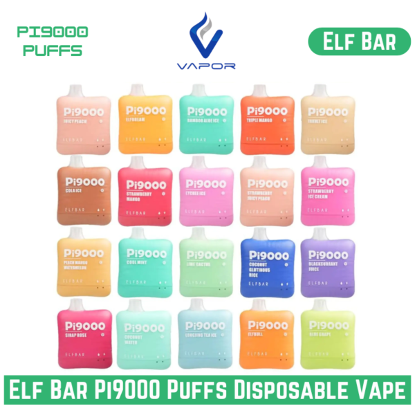 Elf Bar Pi9000 Puffs Disposable Vape