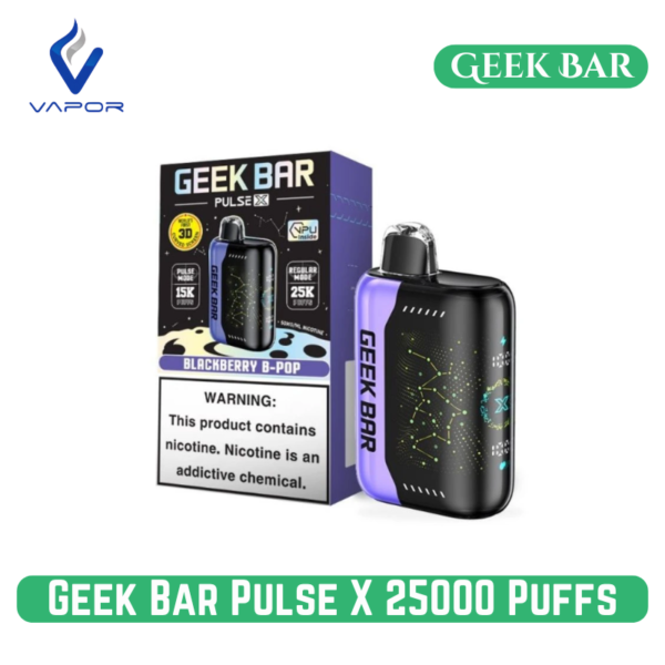 Buy Geek Bar Pulse X 25000 Puffs Disposable Vape in Dubai