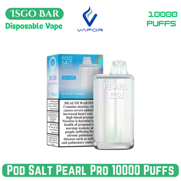 Buy Pod Salt Pearl Pro 10000 Puffs Disposable Vape in Dubai