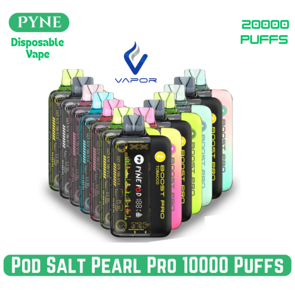 Buy Pyne Pod Boost Pro 20000 Puffs Disposable Vape in Dubai