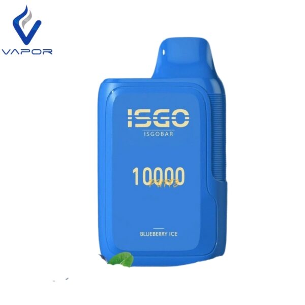 Isgo Bar 10000 Puffs Disposable Vape blueberry Ice