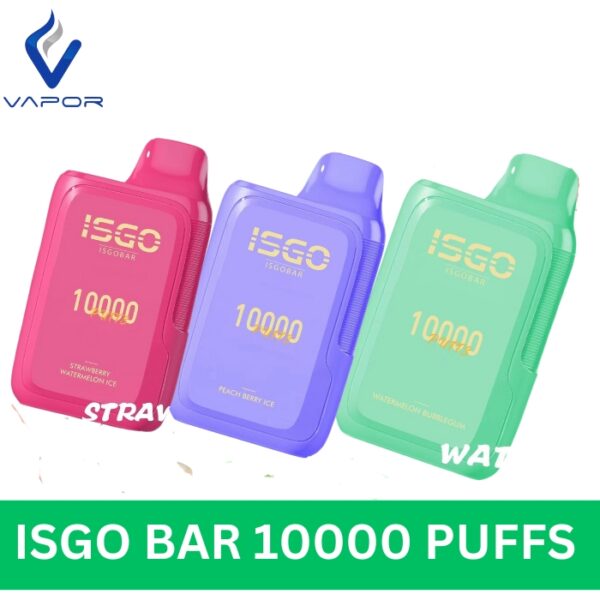 Isgo Bar 10000 Puffs Disposable Vape in Dubai UAE