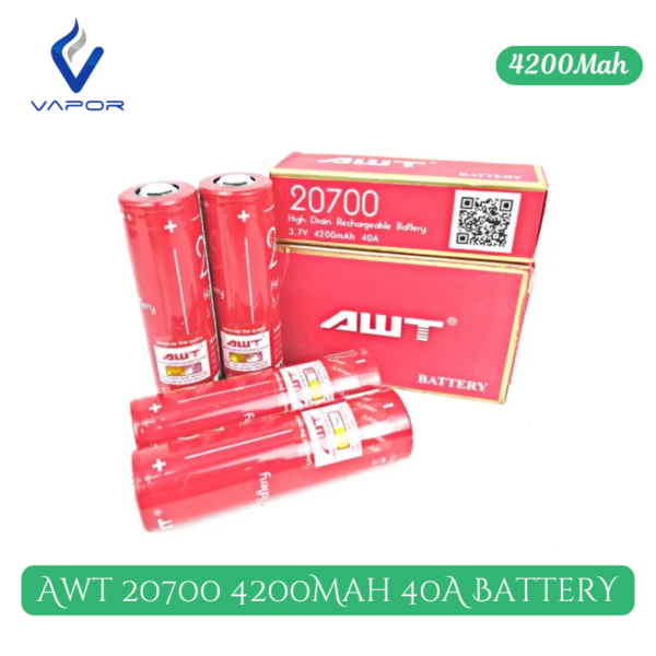 Awt 20700 4200Mah 40A Battery in Uae